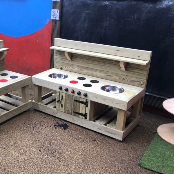 Large mud kitchen from Discovering Days