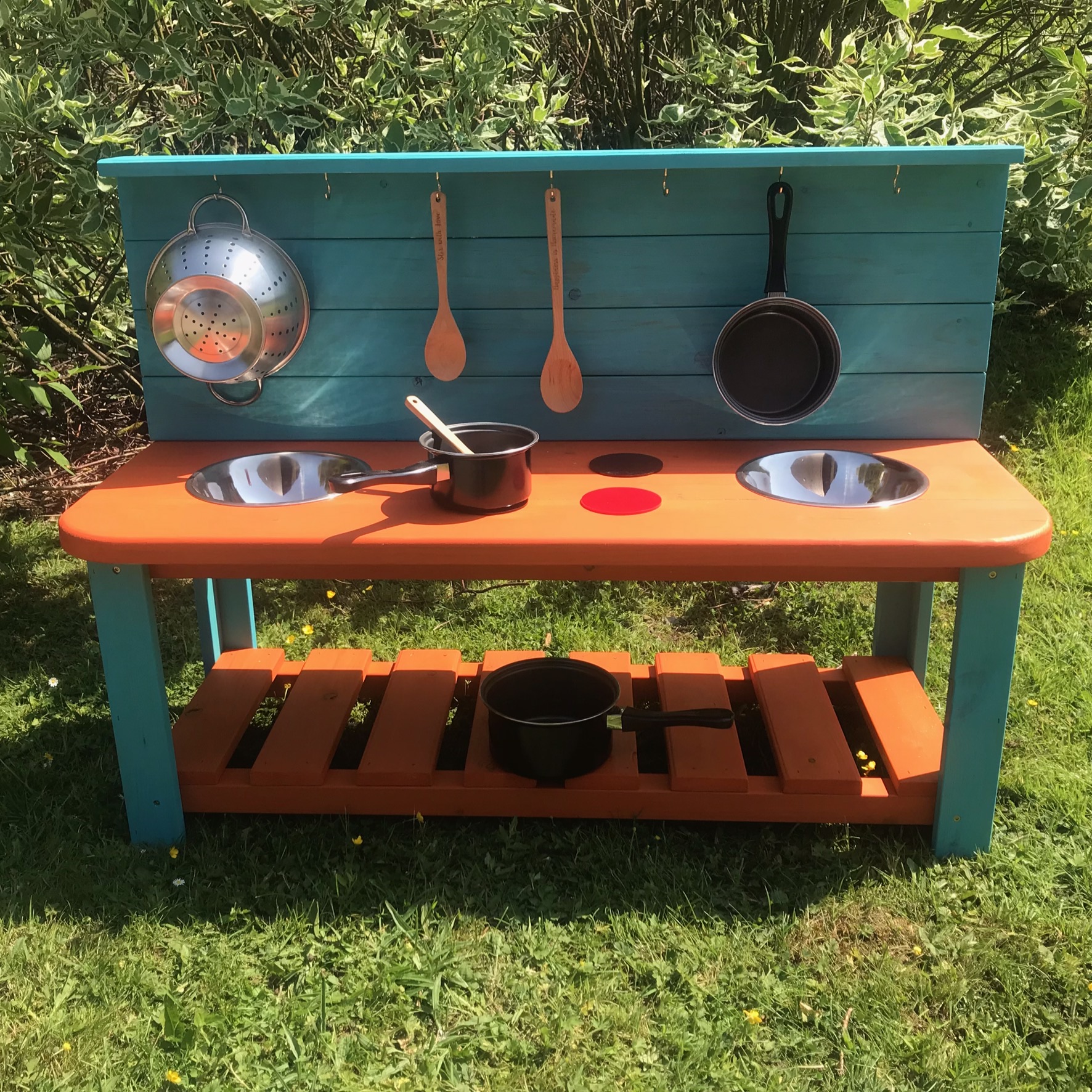 Discovering Days Wooden Mud Kitchen