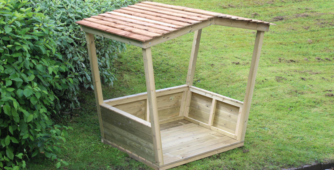 wooden playhouse for schools