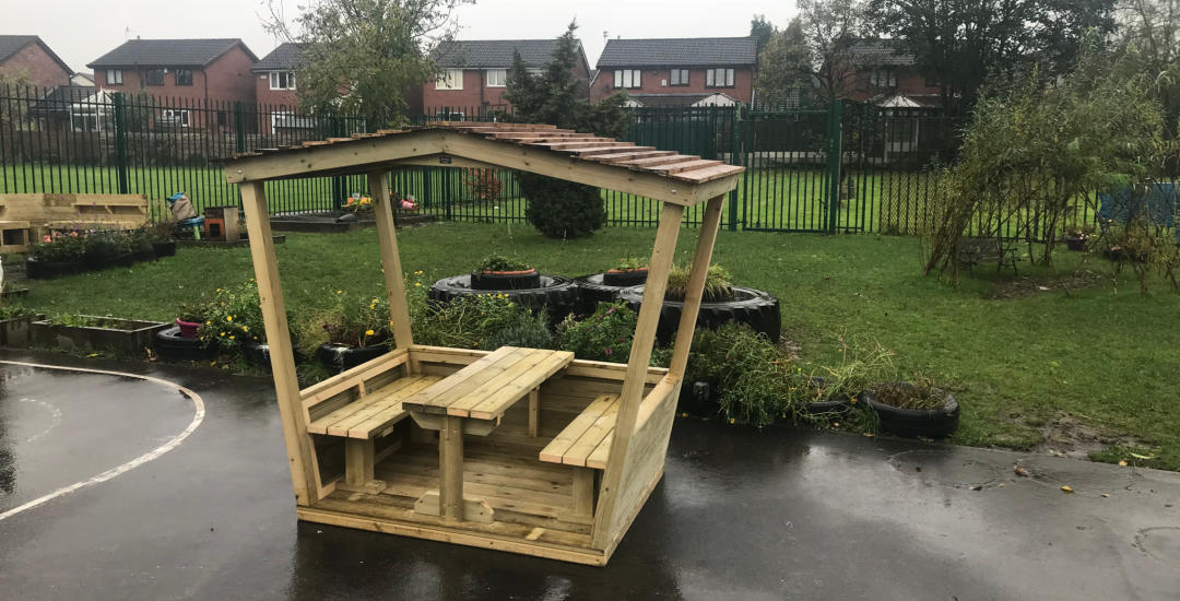 unique wooden playhouses for schools and nurseries